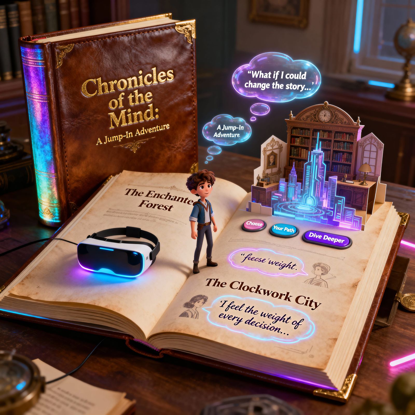 Future Tech Story Book Blends VR and Storytelling