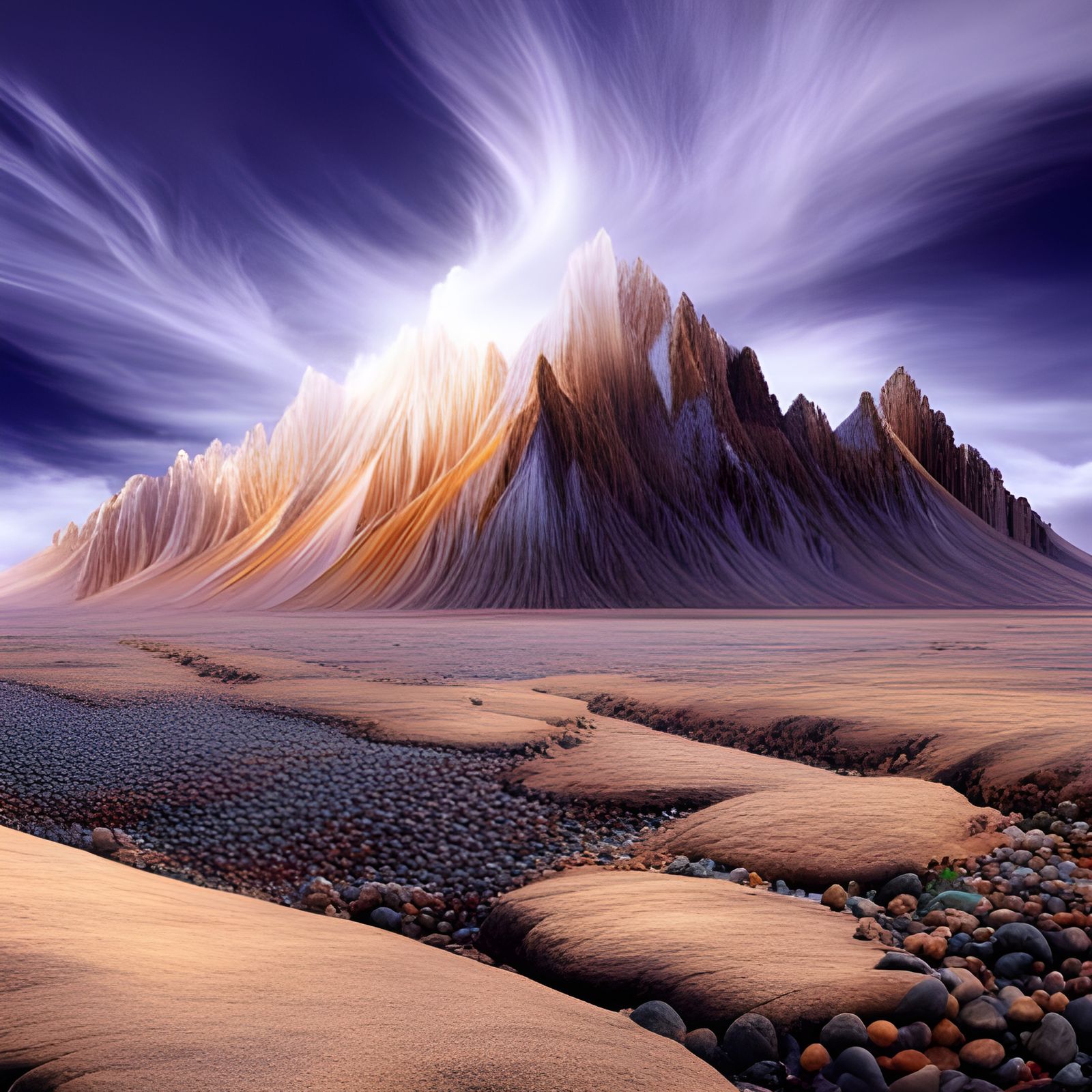 Faces Hidden in Nature Optical Illusion