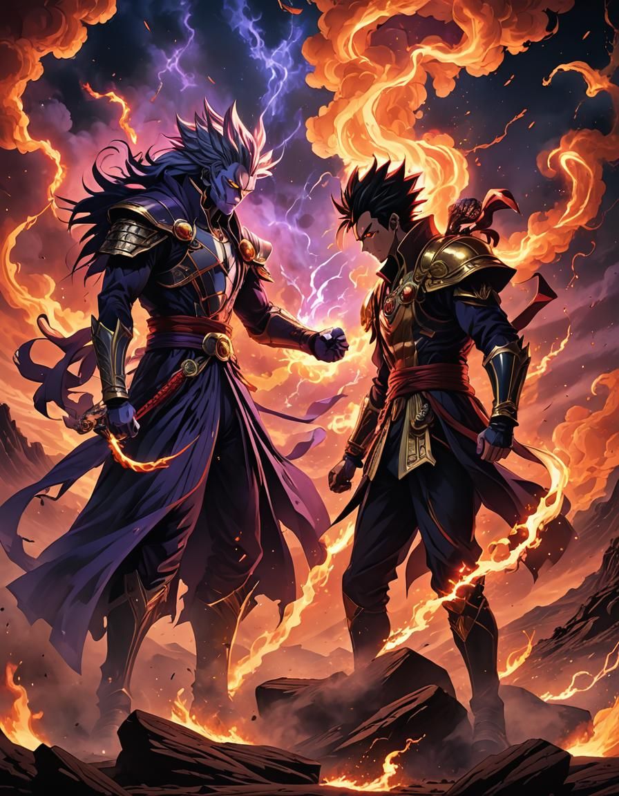 Anime Villains Clash in Epic Showdown