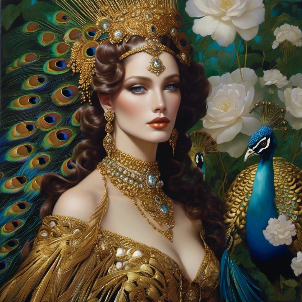 More traditional painting