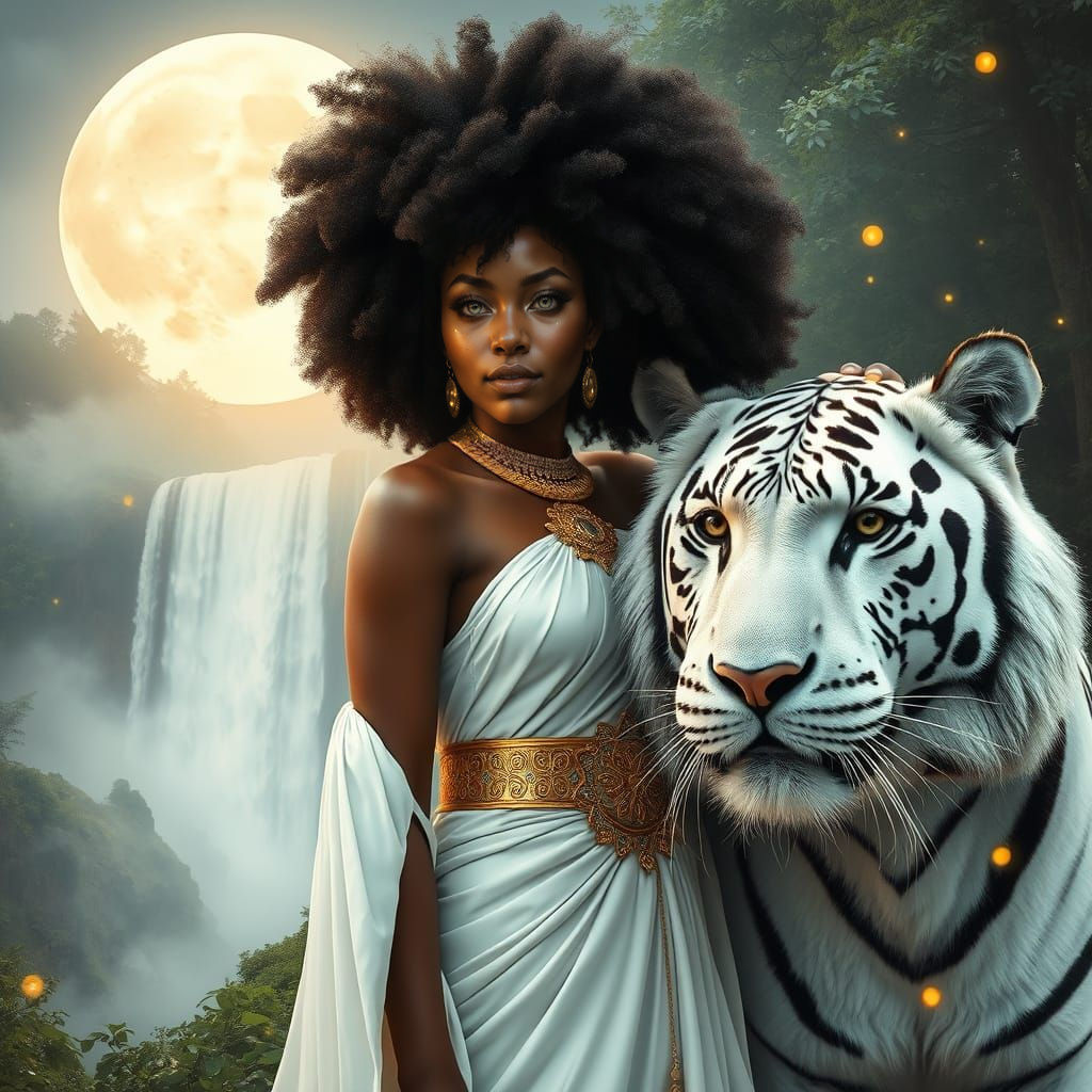 Surreal Beauty in an Ethereal Forest