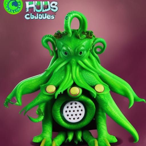 Cthulhu Buddies: Photorealistic Toy Ad