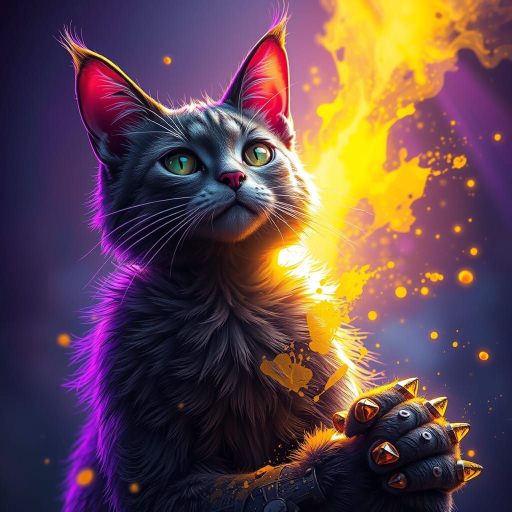 Ethereal Dark Fantasy Masterpiece by a Feline Director