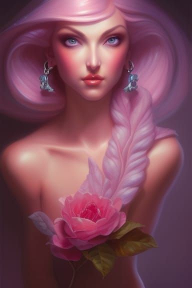 Detailed Portrait with Studio Lighting