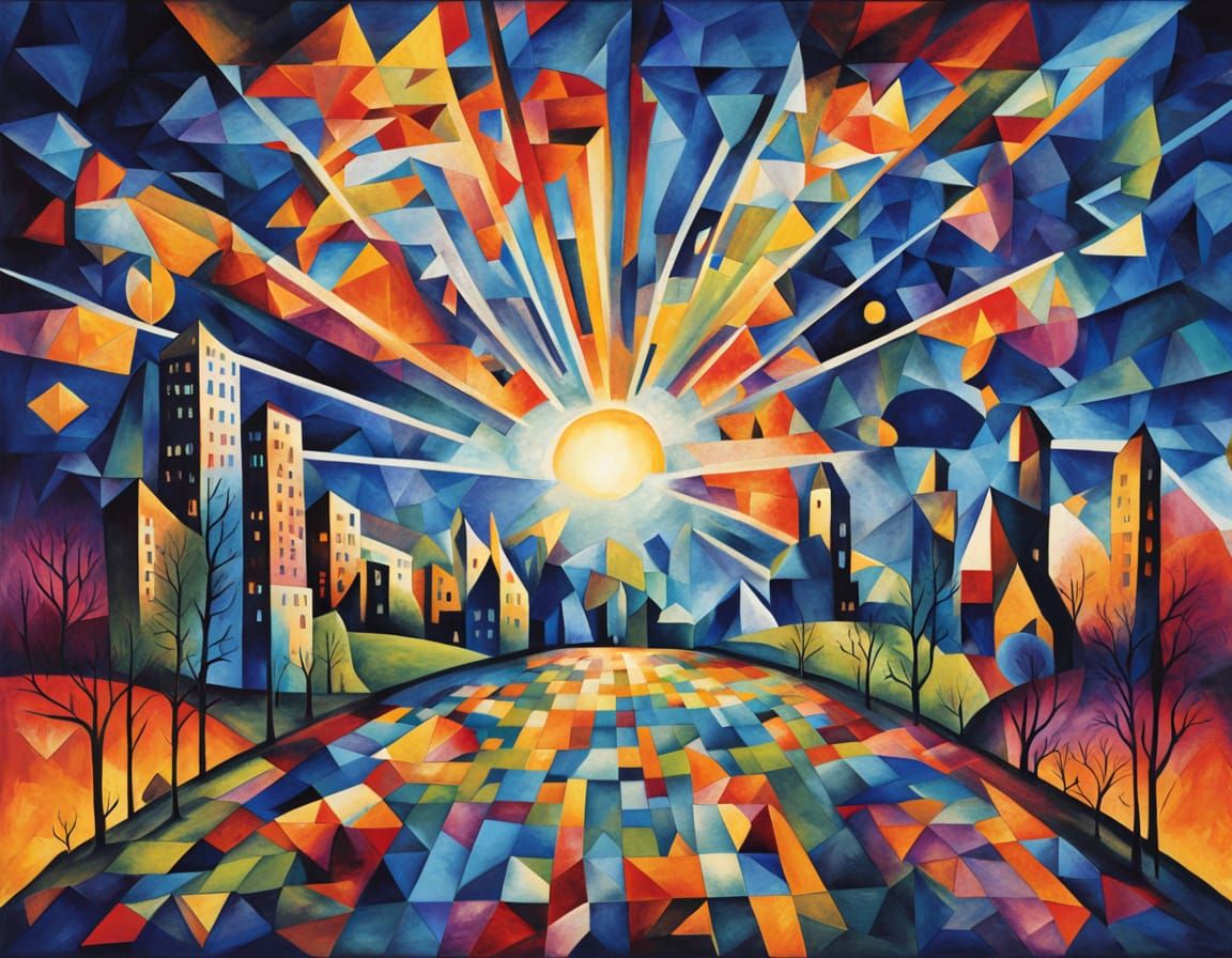 Futuristic City With Spherical Streets