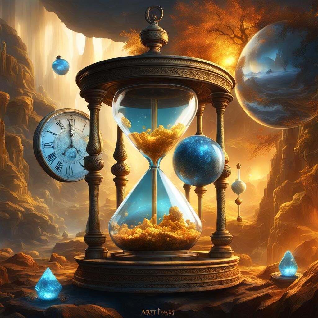 Illusion of Time: Fantastical Concept Art