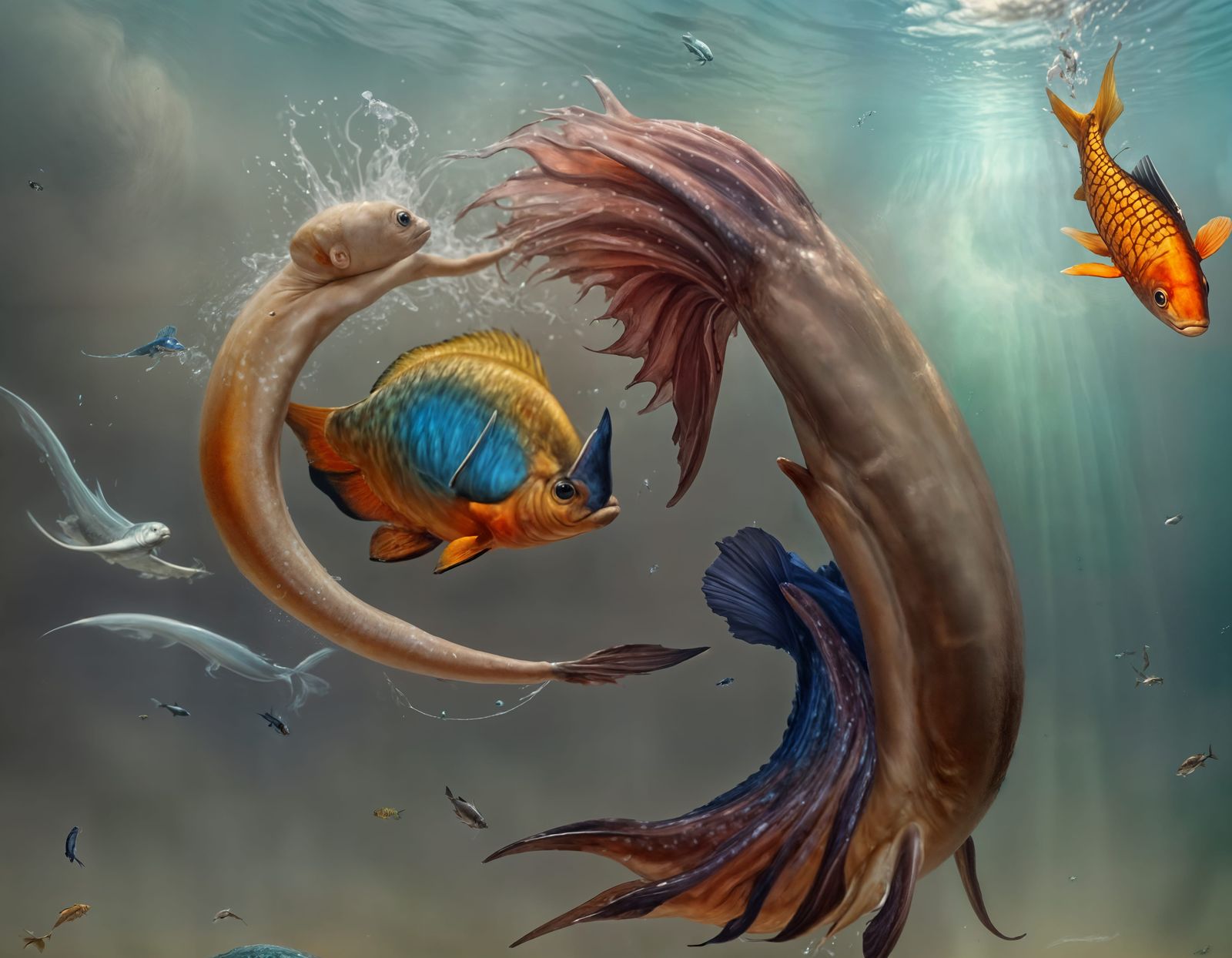 Nature Constantly Pushes Ahead with it's Evolution.