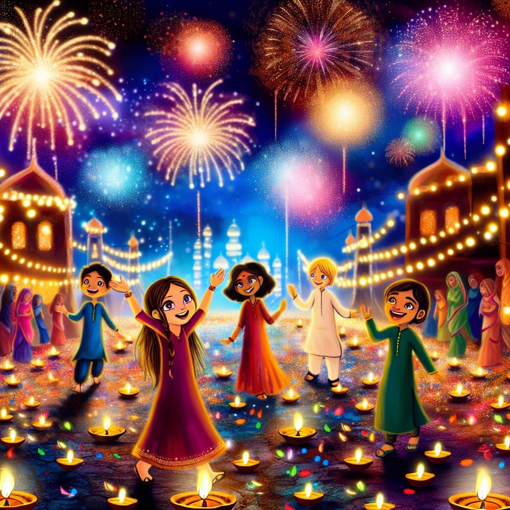 Diwali Celebration: Festival of Lights and Joy