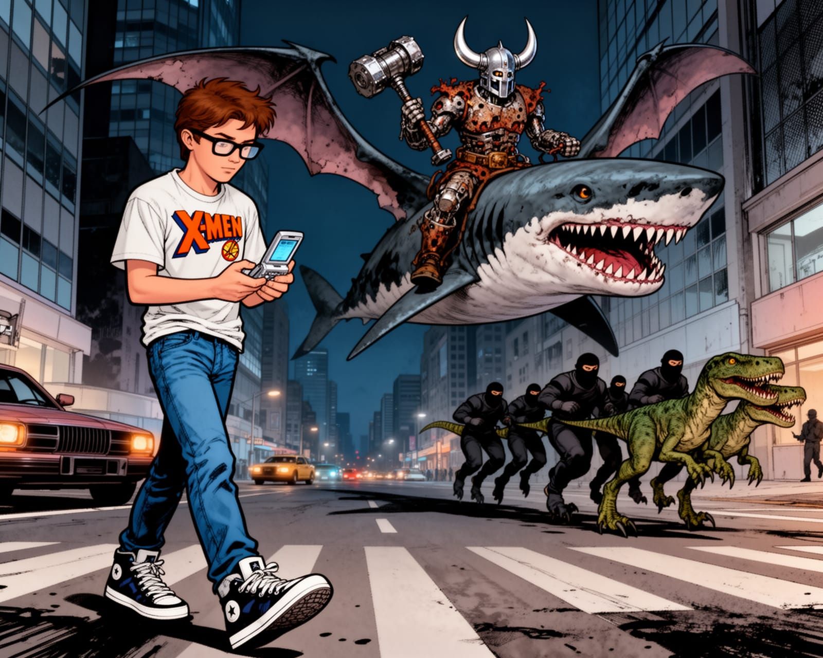 Look Both Ways Before You Cross The Street