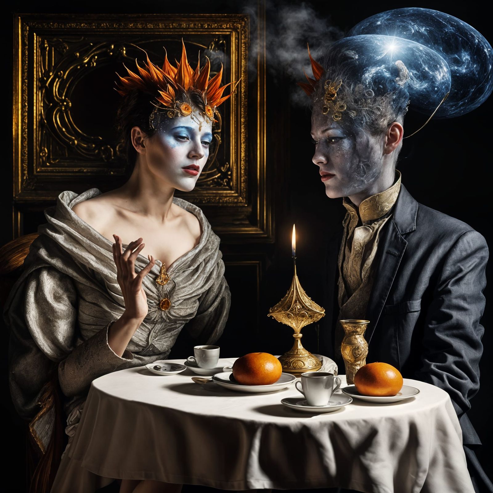 Magical Fortune Telling in Surreal Biological Art