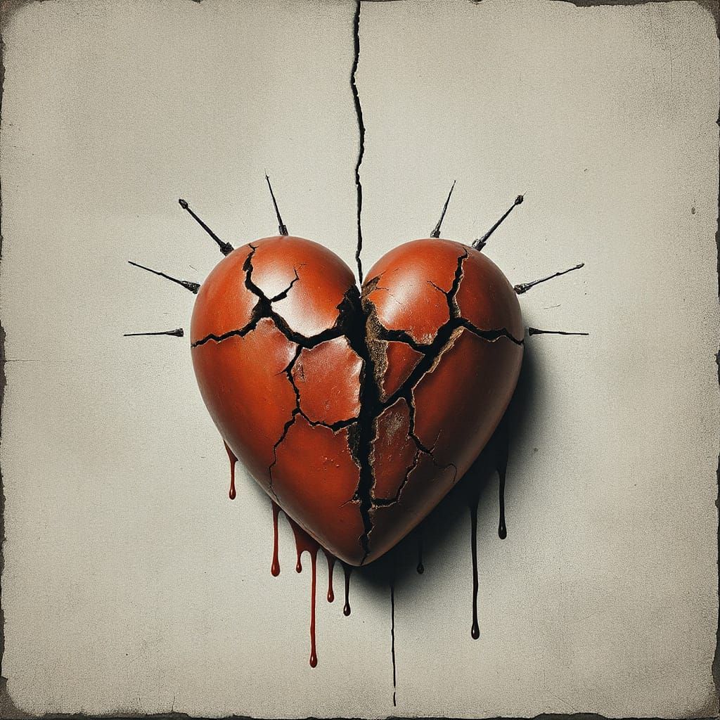 AI Interpretation of a Broken Heart