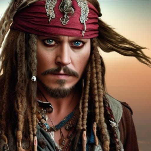 Jack Sparrow: Epic Cinematic 3D Digital Art