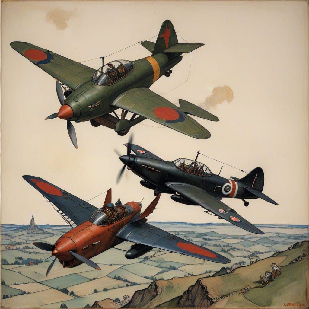 Medieval Jester Steals a Modern Stealth Jet