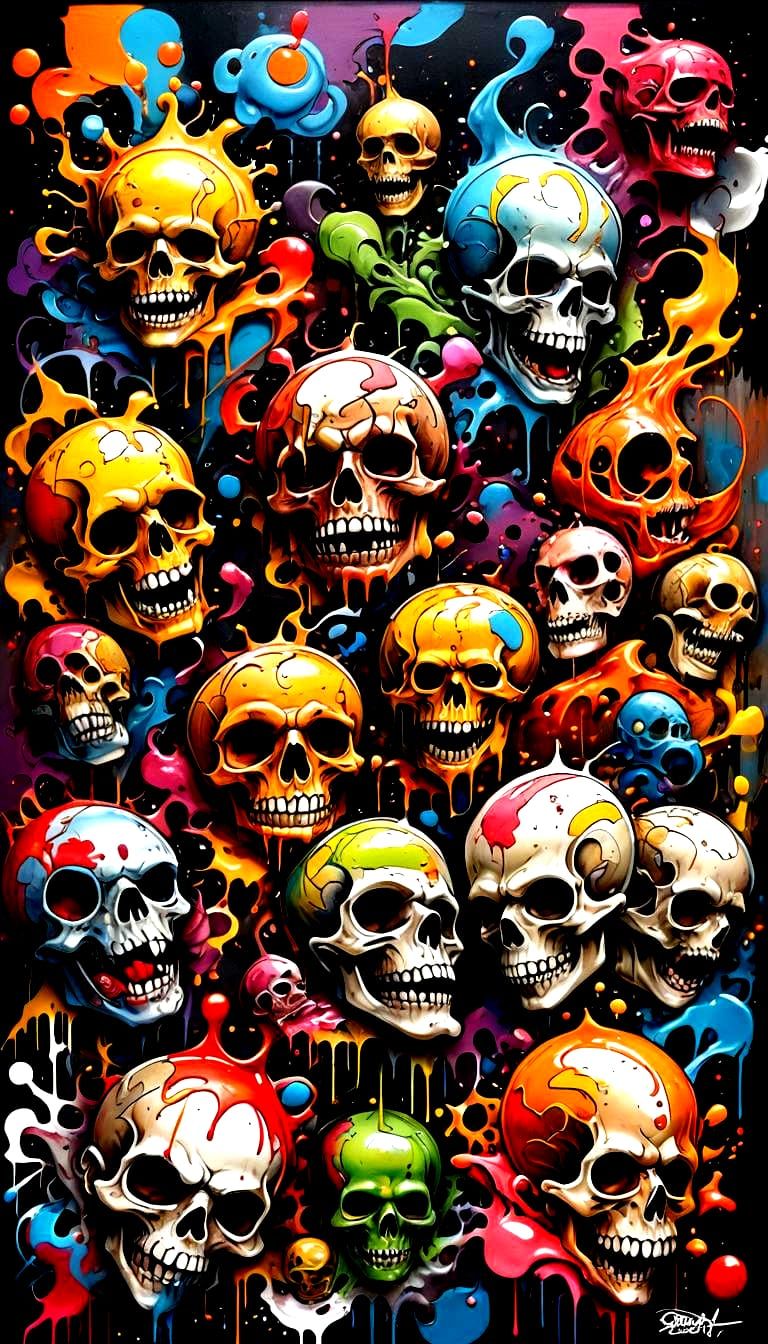 Graffiti Art: The Seven Deadly Sins