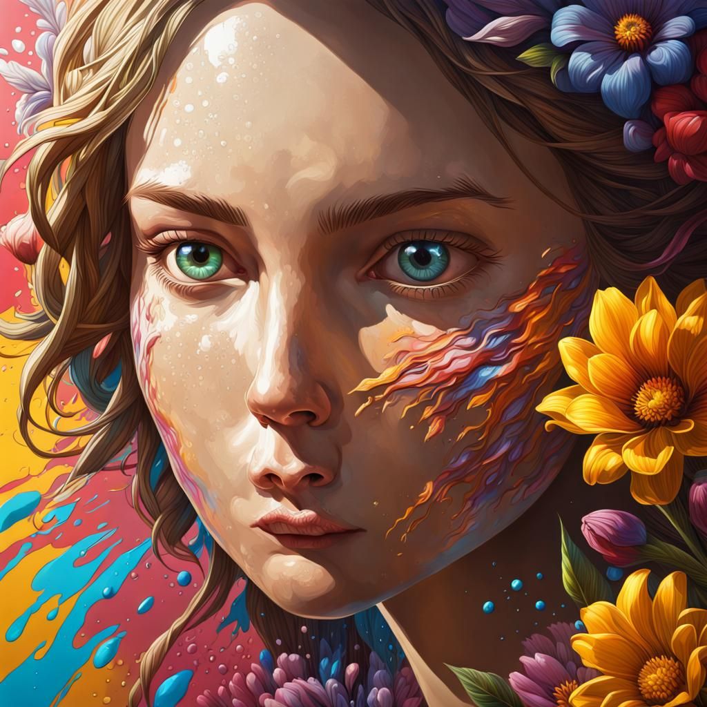 Flowers in bloom