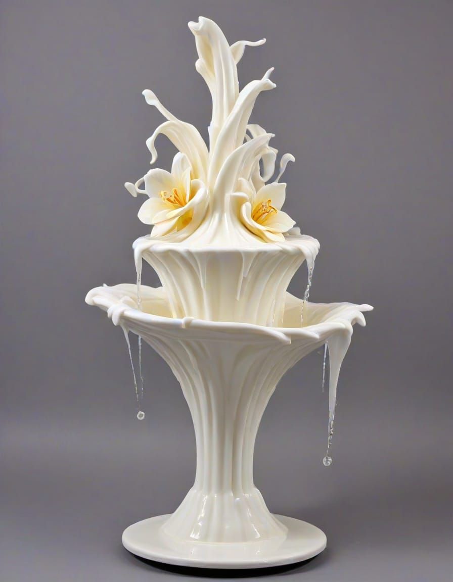 Vanilla Fountain in 'I' Shape for Party