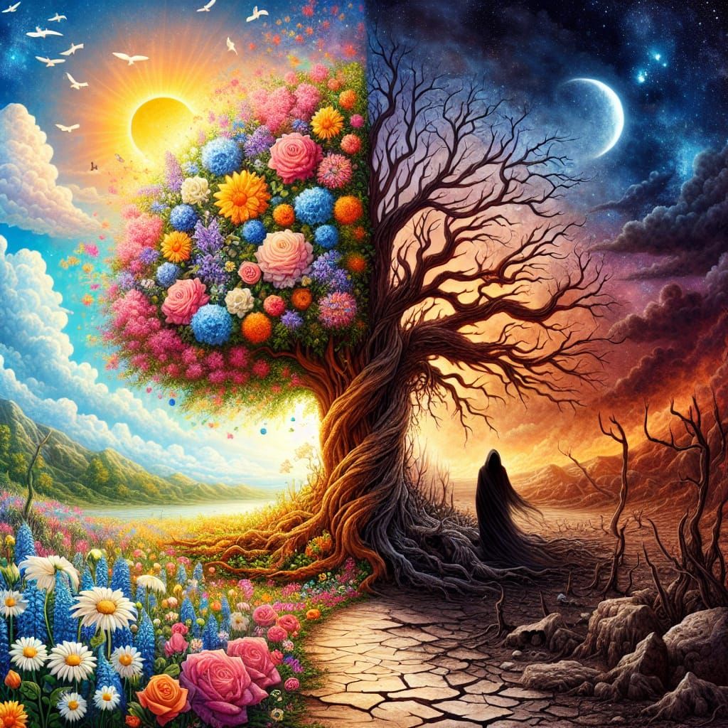 Tree of Life and Death Dichotomy