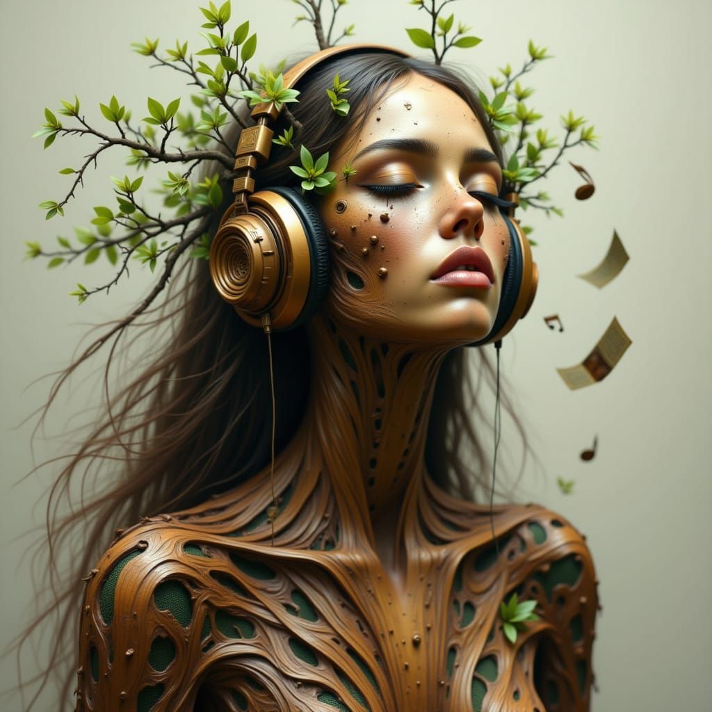 Fully immersed in music