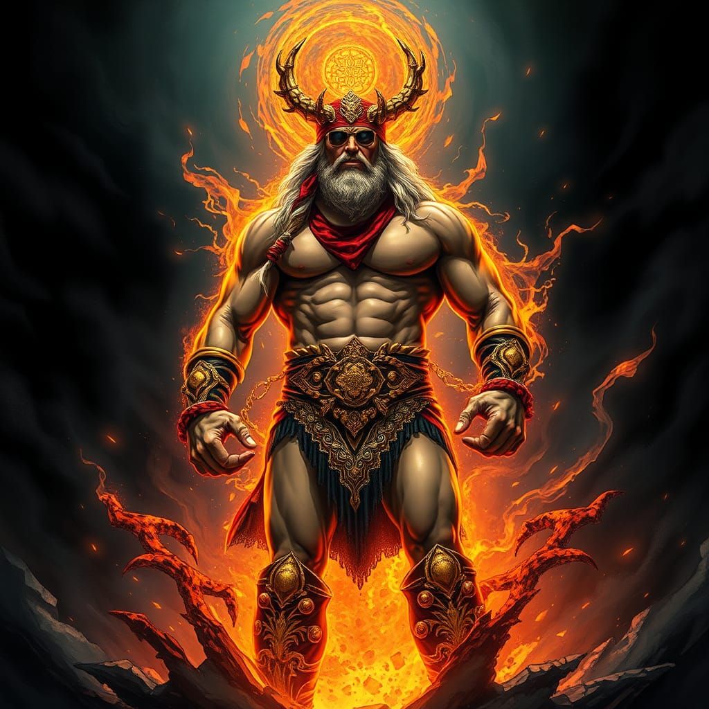 Elden Ring Rykard as Macho Man Mashup