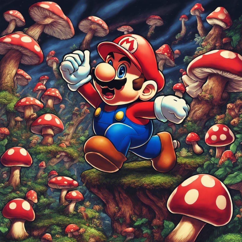 Supermario Tripping in Mushroom Kingdom