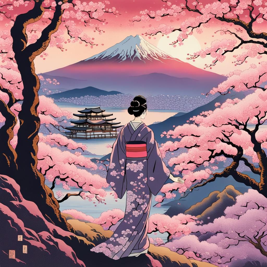 Ukiyo-e Japanese art