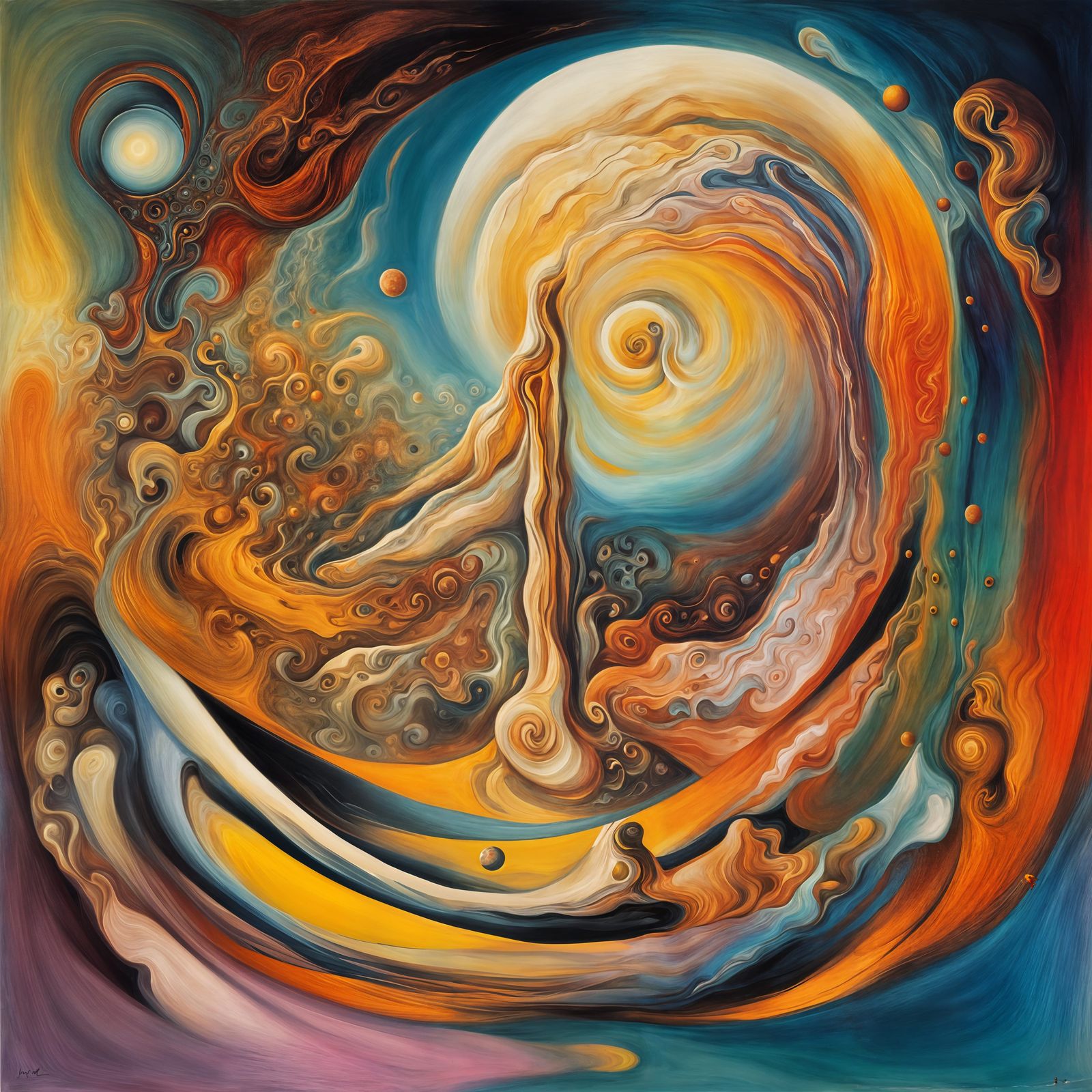 Dreamlike Visions in Abstract Art