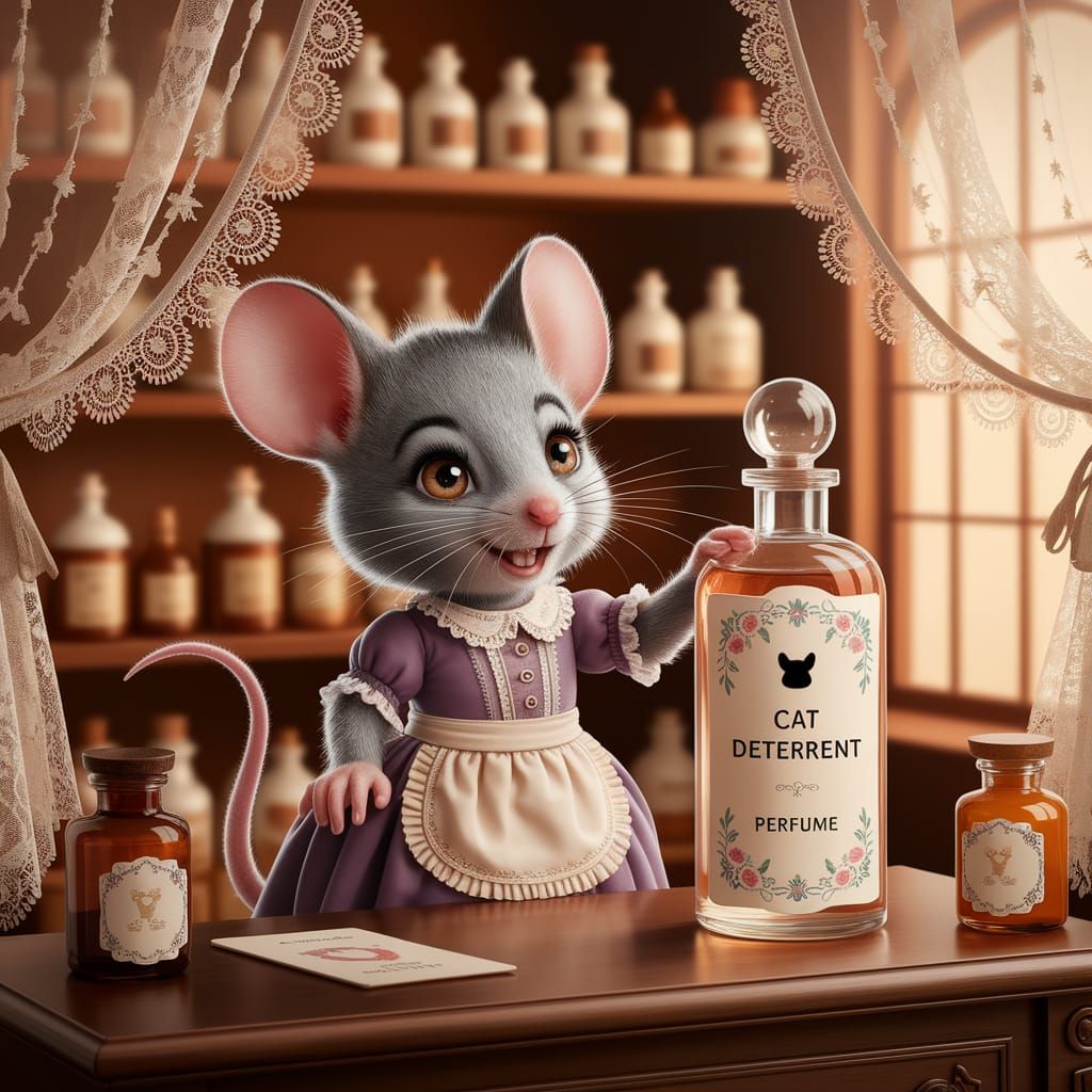 Cat Deterrent perfume