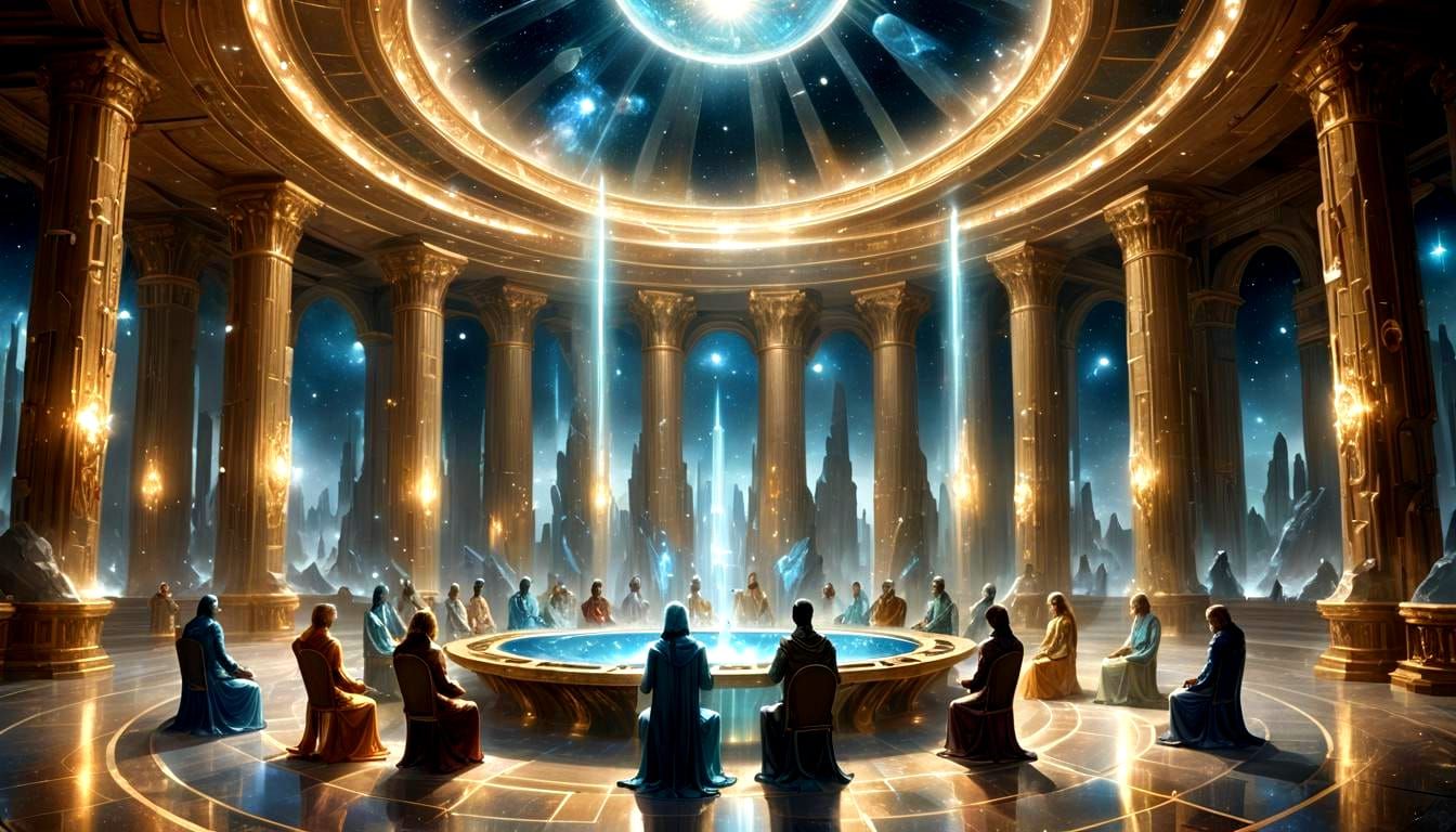 Ethereal Chamber of Star Beings