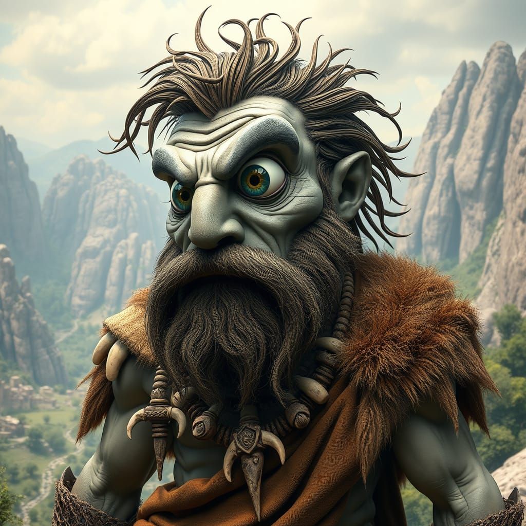 Cyclops in Italy: Ultra-Realistic 3D Art