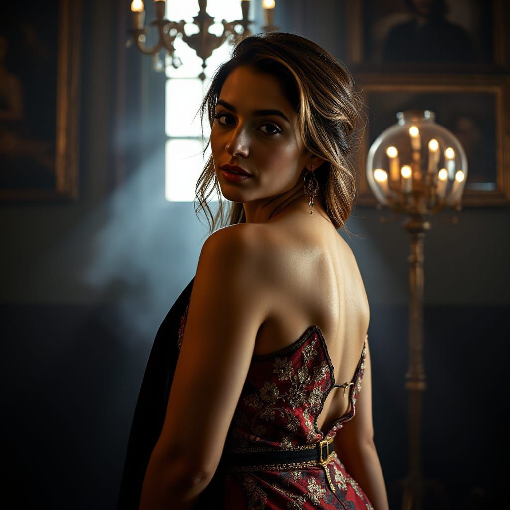 Ana de Armas: Cinematic HDR Portrait