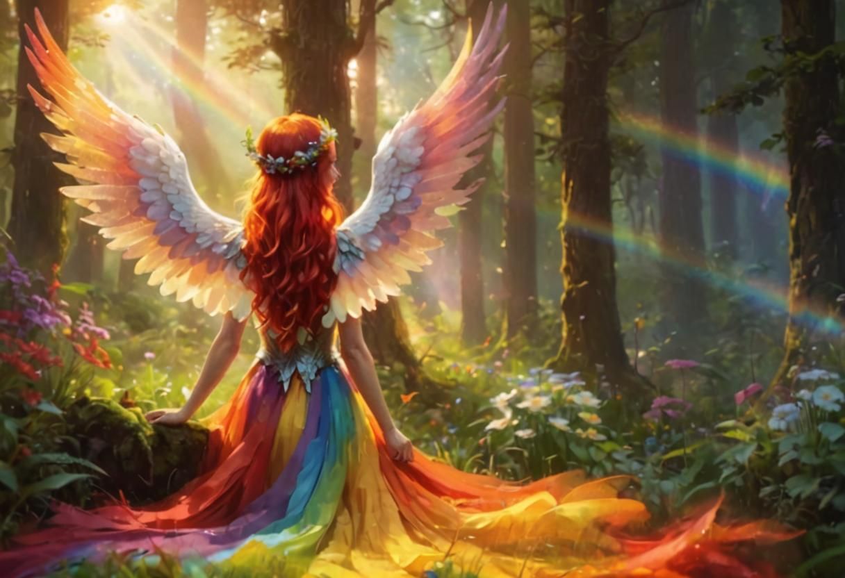 Rainbow Angel