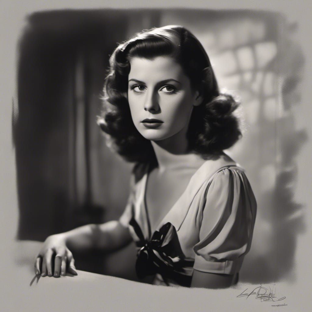 Anna Kendrick as 1940s Noir Detective