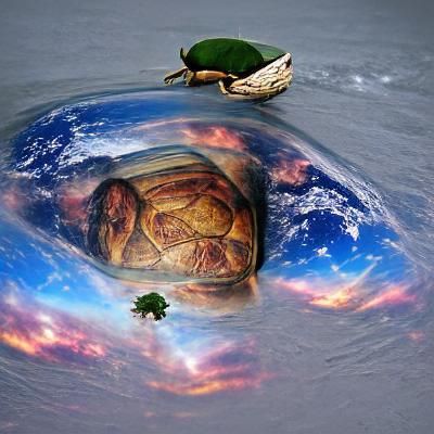Earth Turtle: A Cosmic Journey