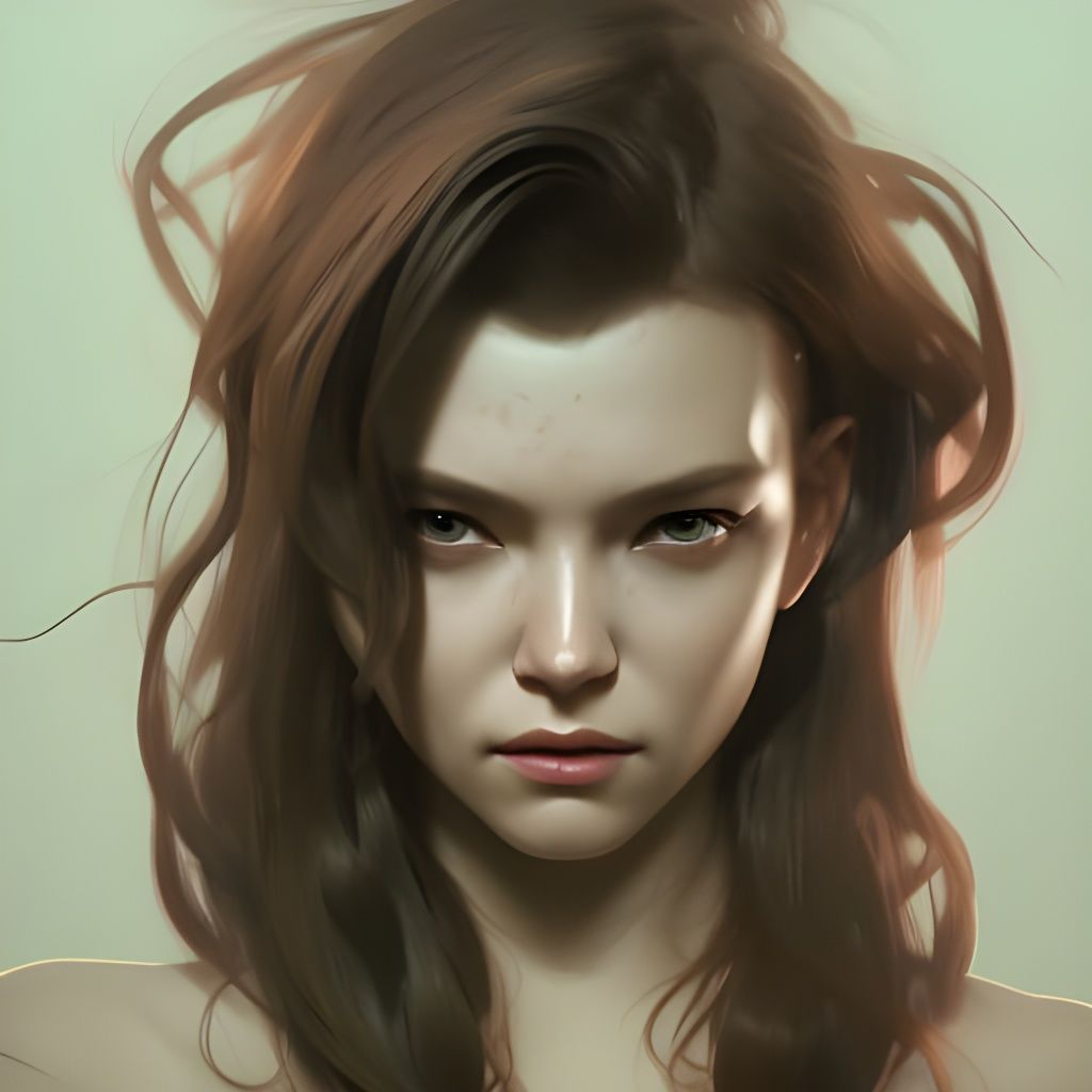 Detailed Goblin Portrait in Digital Art Style