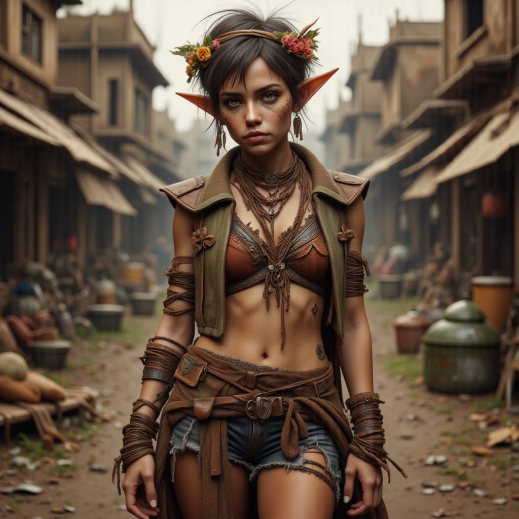 Enchanted Marrakesh Market Elf