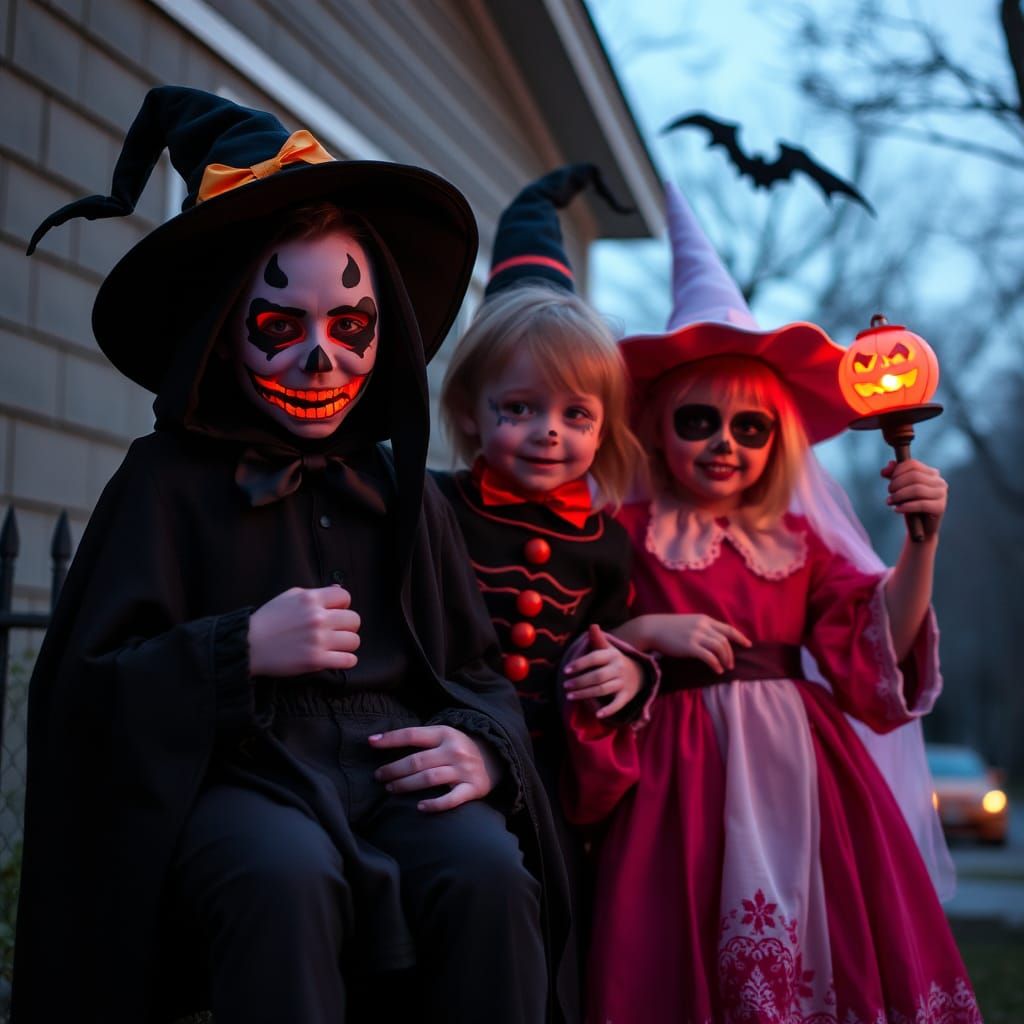 Halloween Spooky Scene