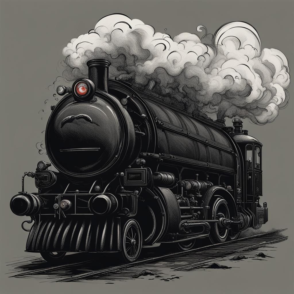 Dark Dream: Black Monster and Engine in Shadow