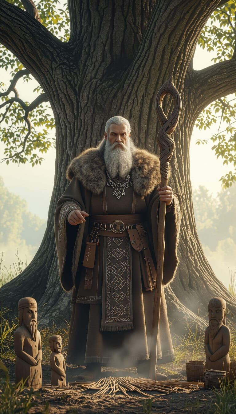 Slavic God Rod of Fate by Sacred Oak