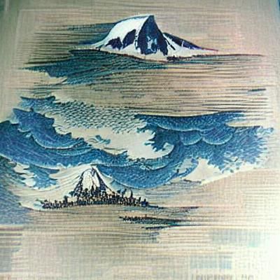 AI Generated Image from a Blank Prompt