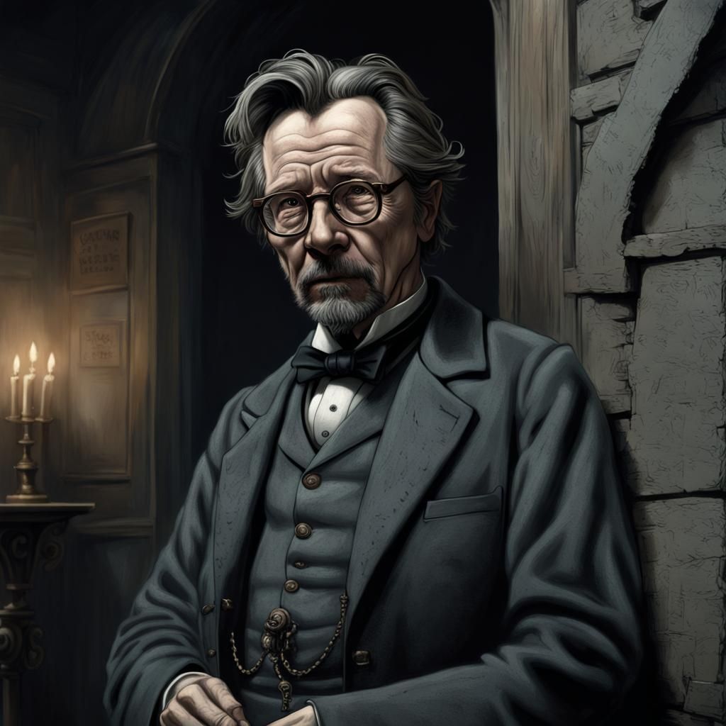 Gary Oldman as Walter C. Dornez in Horror Style
