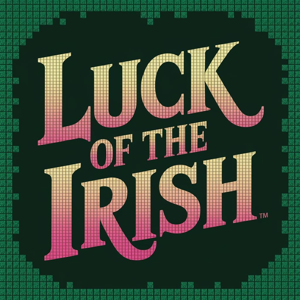 Luck of the Irish in 16-bit Pixel Art