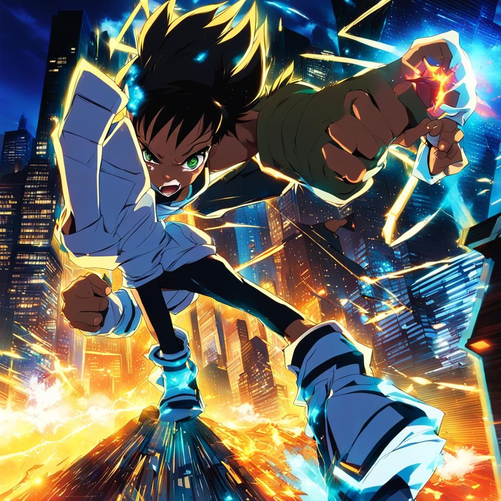 Anime Rage Power Unleashed: Manga Style