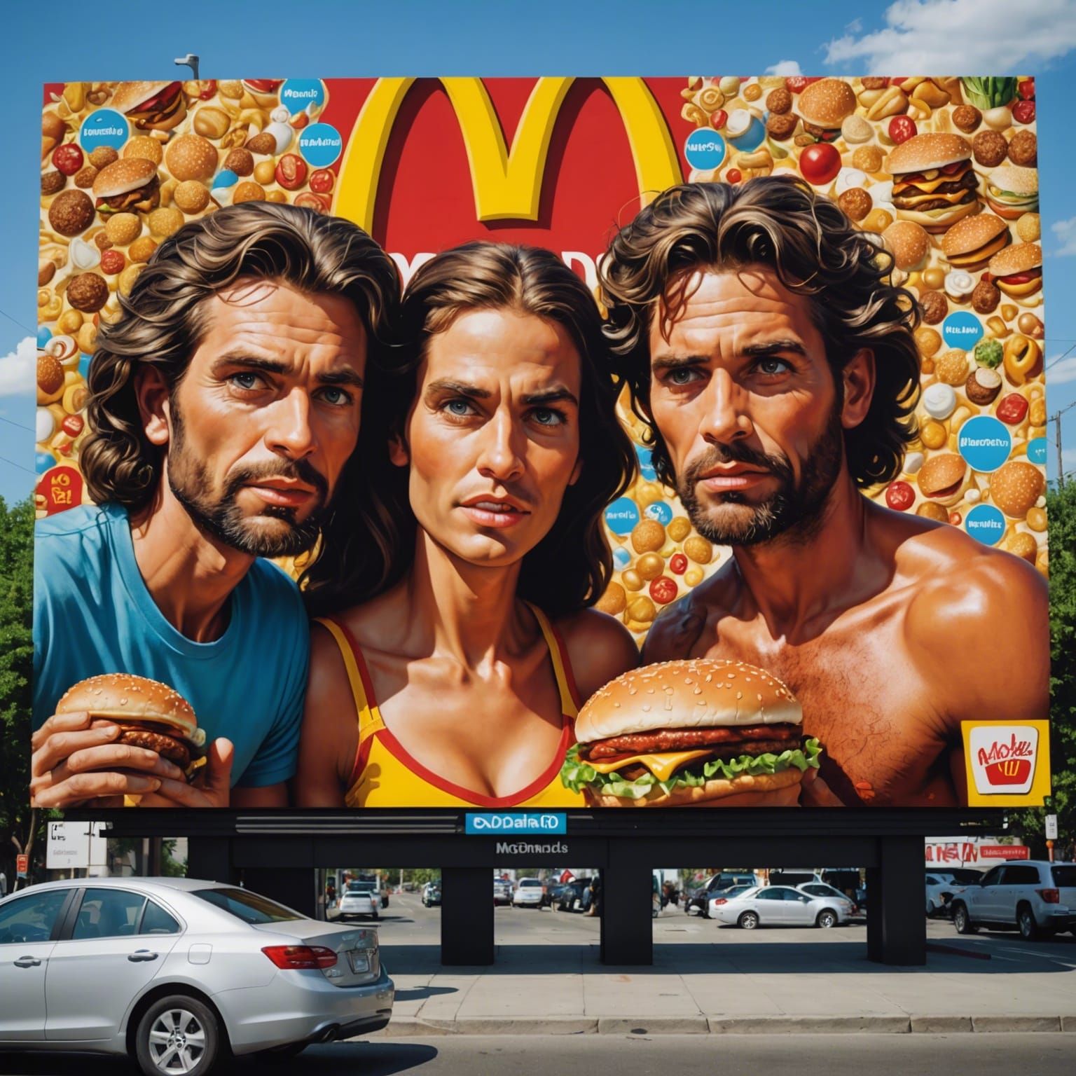 Surreal Pop Art: Earth, Hell, and Media