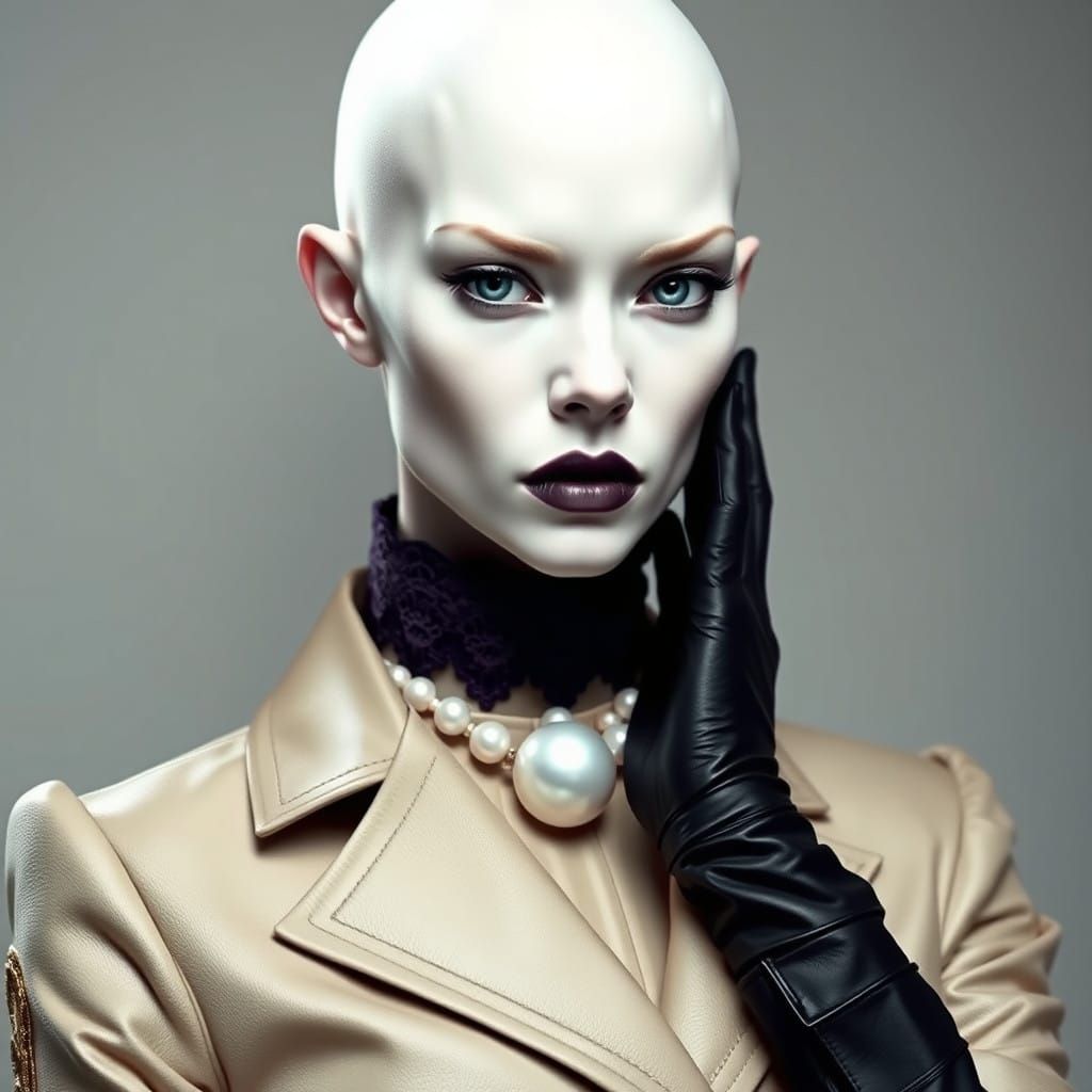 Dark Goddess: Avant-Garde Albino Asajj Ventress in Imperial....