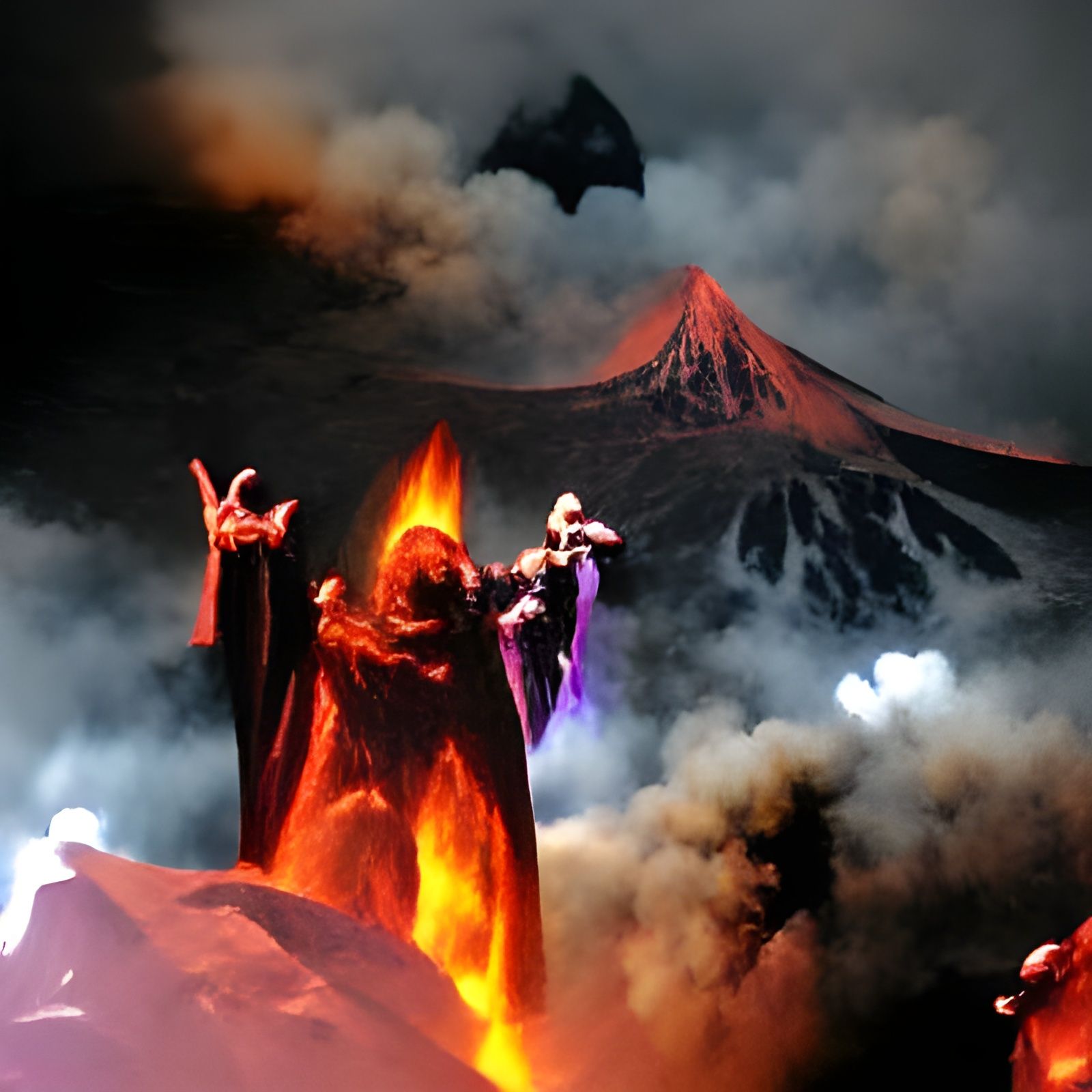 Black Sabbath Concert at Mount Doom