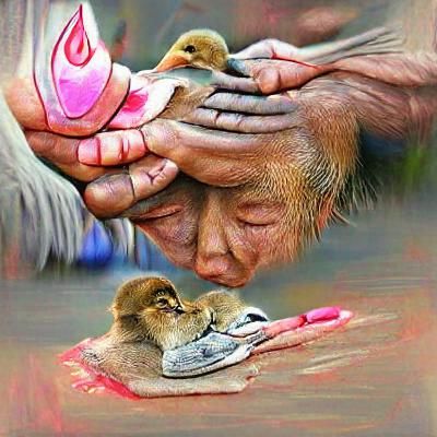 AI Realization of the Abstract Concept Compassion