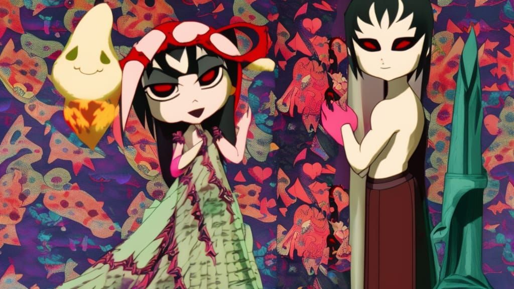 Mythical Offspring: Love Demon and Death Goddess