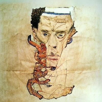 Egon Schiele Inspired Lovecraftian Horror
