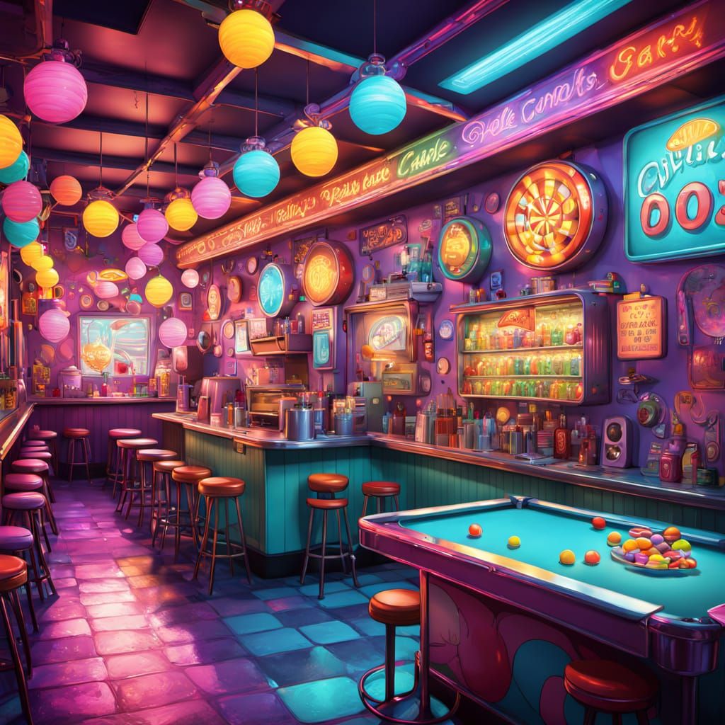 The Pixie Pub: A 50s Fairy Dive Bar