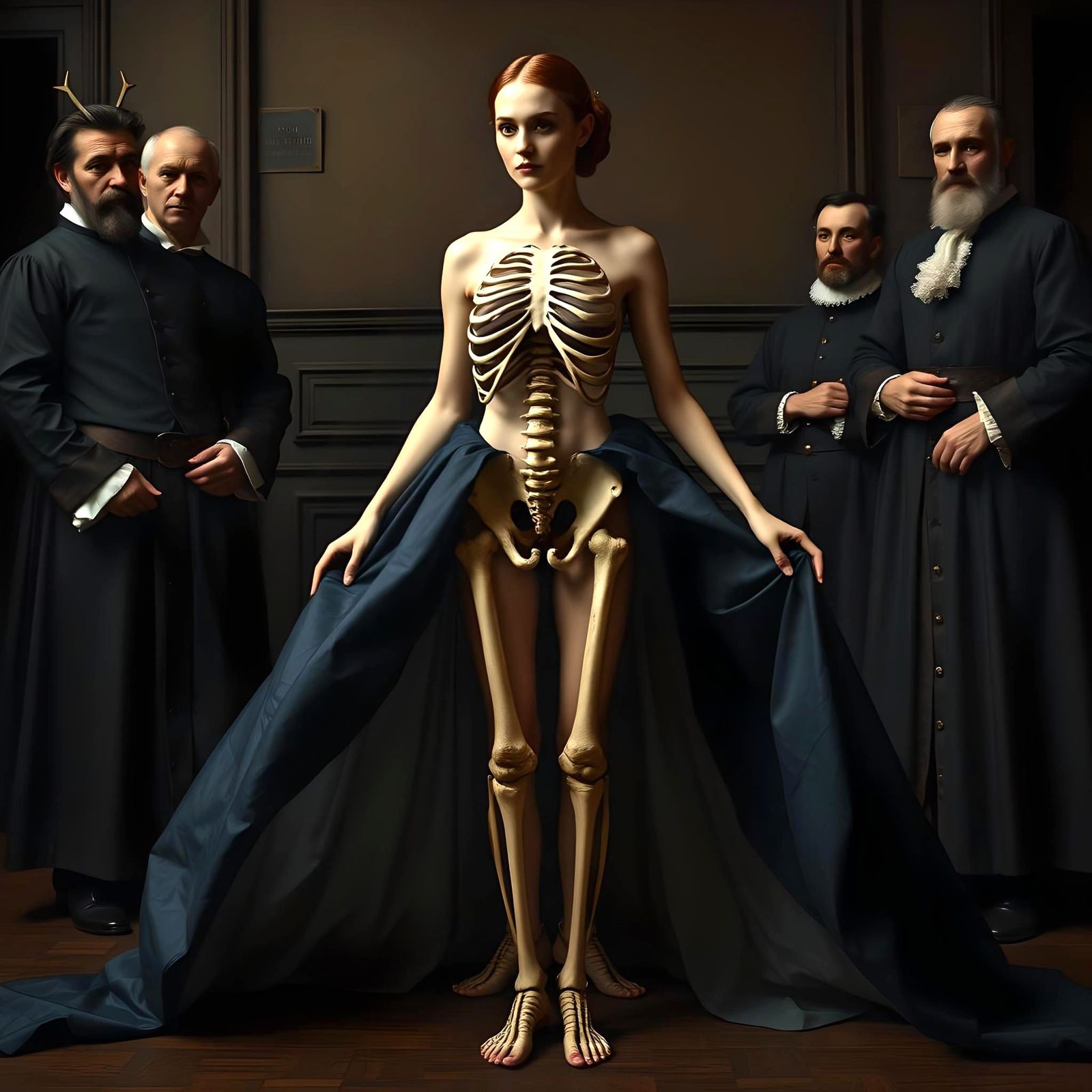 Surreal Anatomical Fusion Observed by Physicians